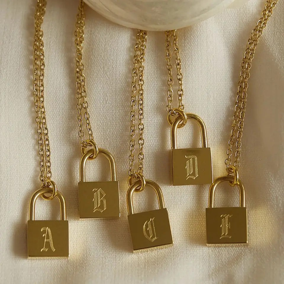 Personalised Lock Necklace