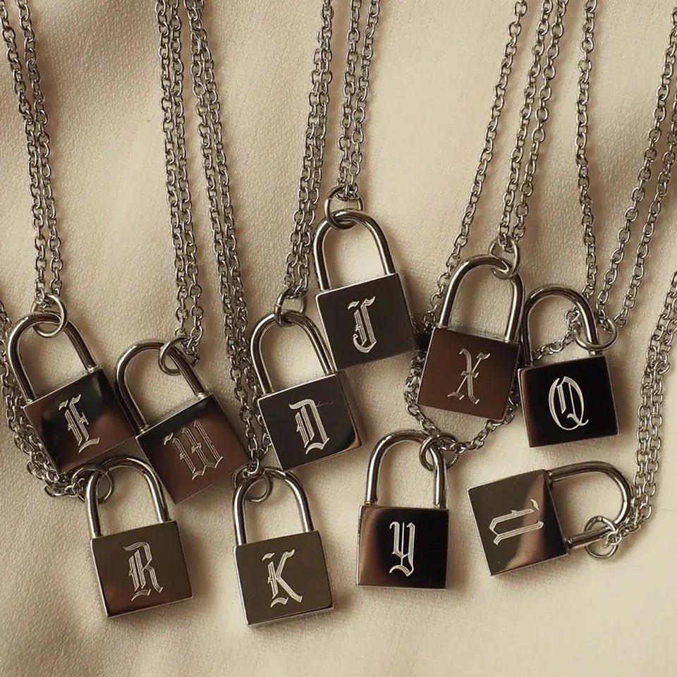 Personalised Lock Necklace