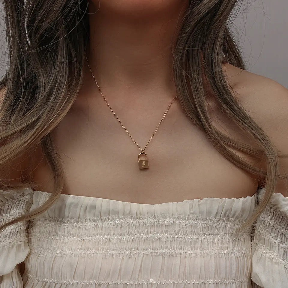 Personalised Lock Necklace