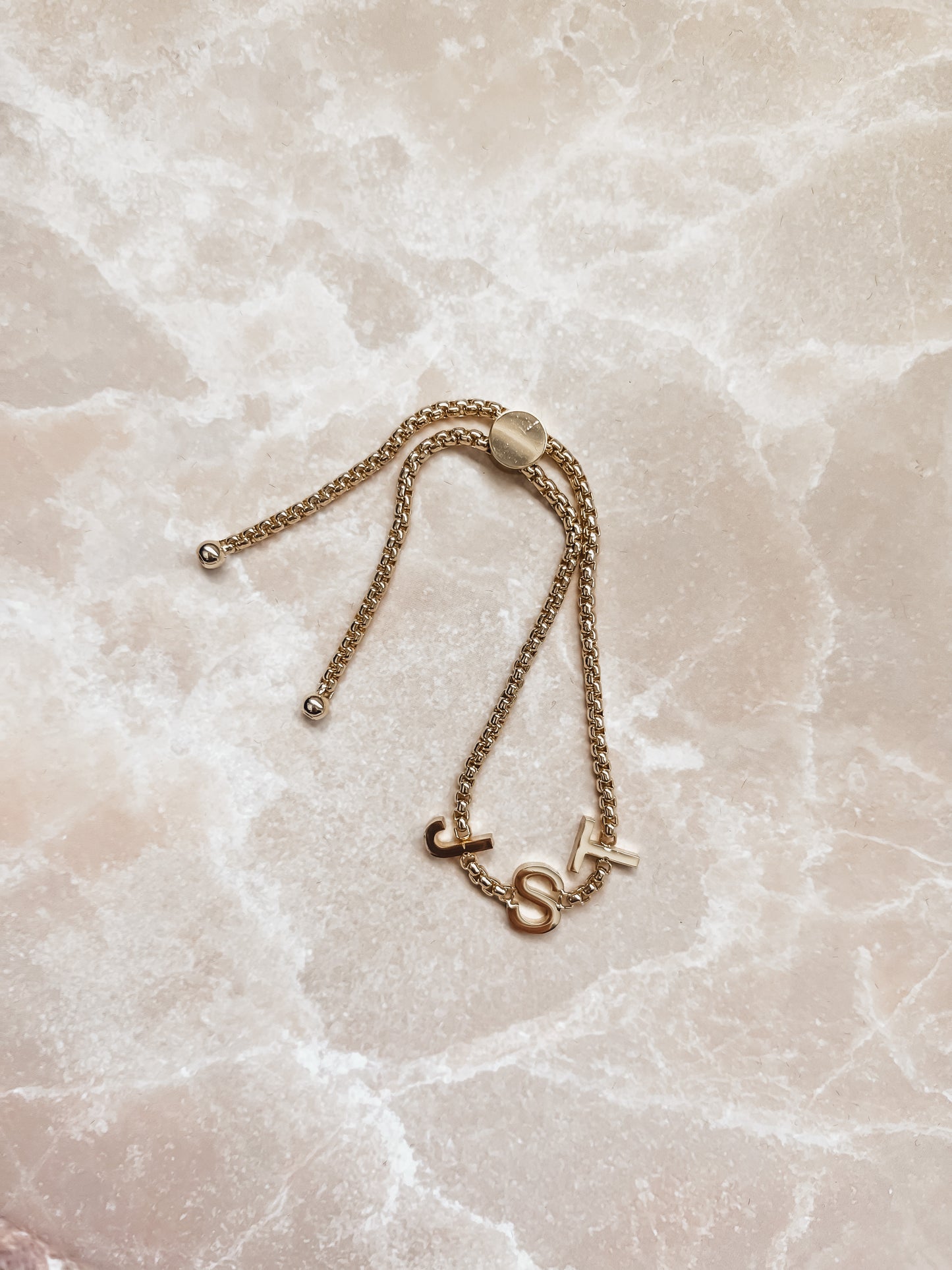 Personalised Slider Bracelet