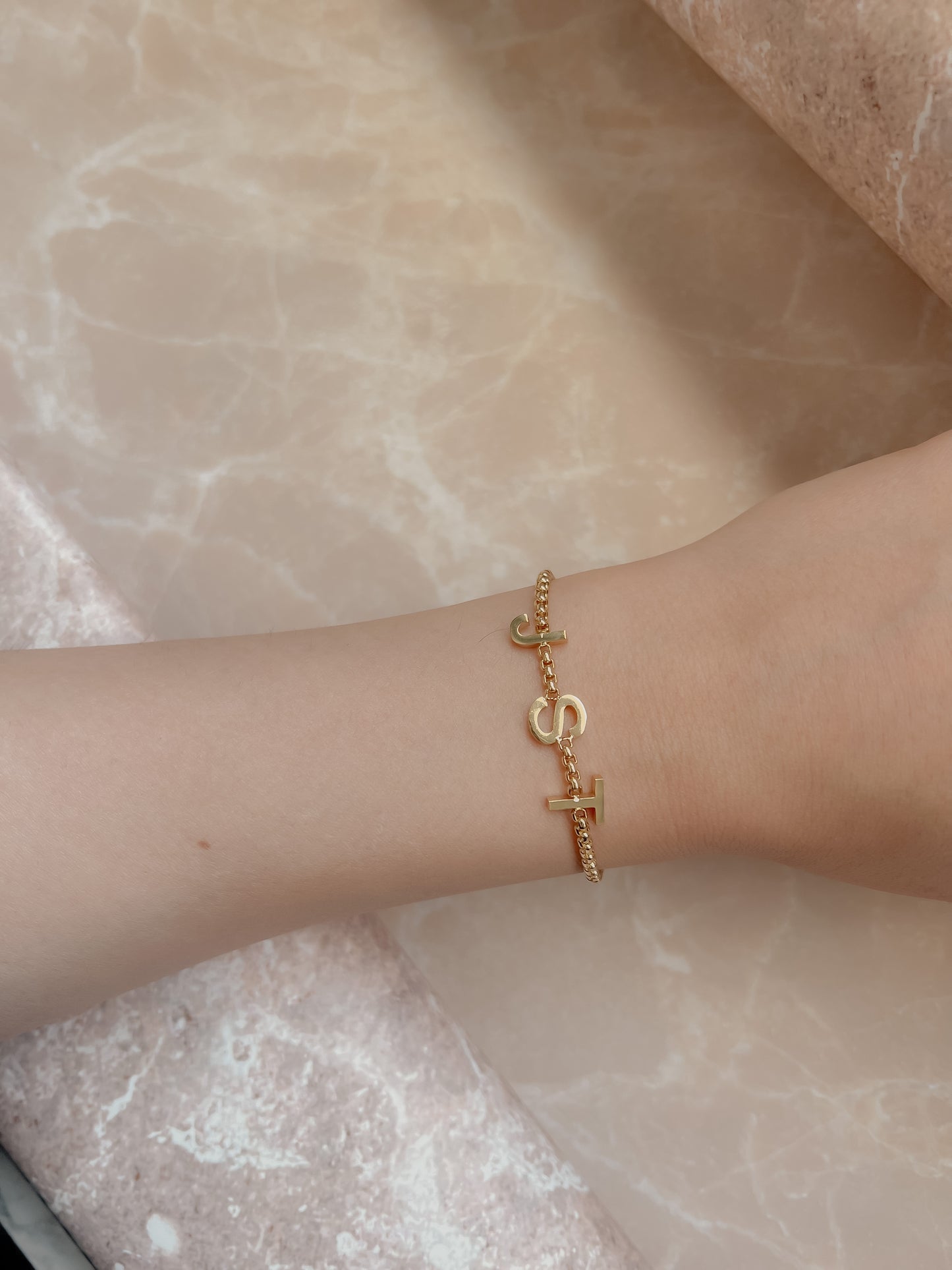 Personalised Slider Bracelet