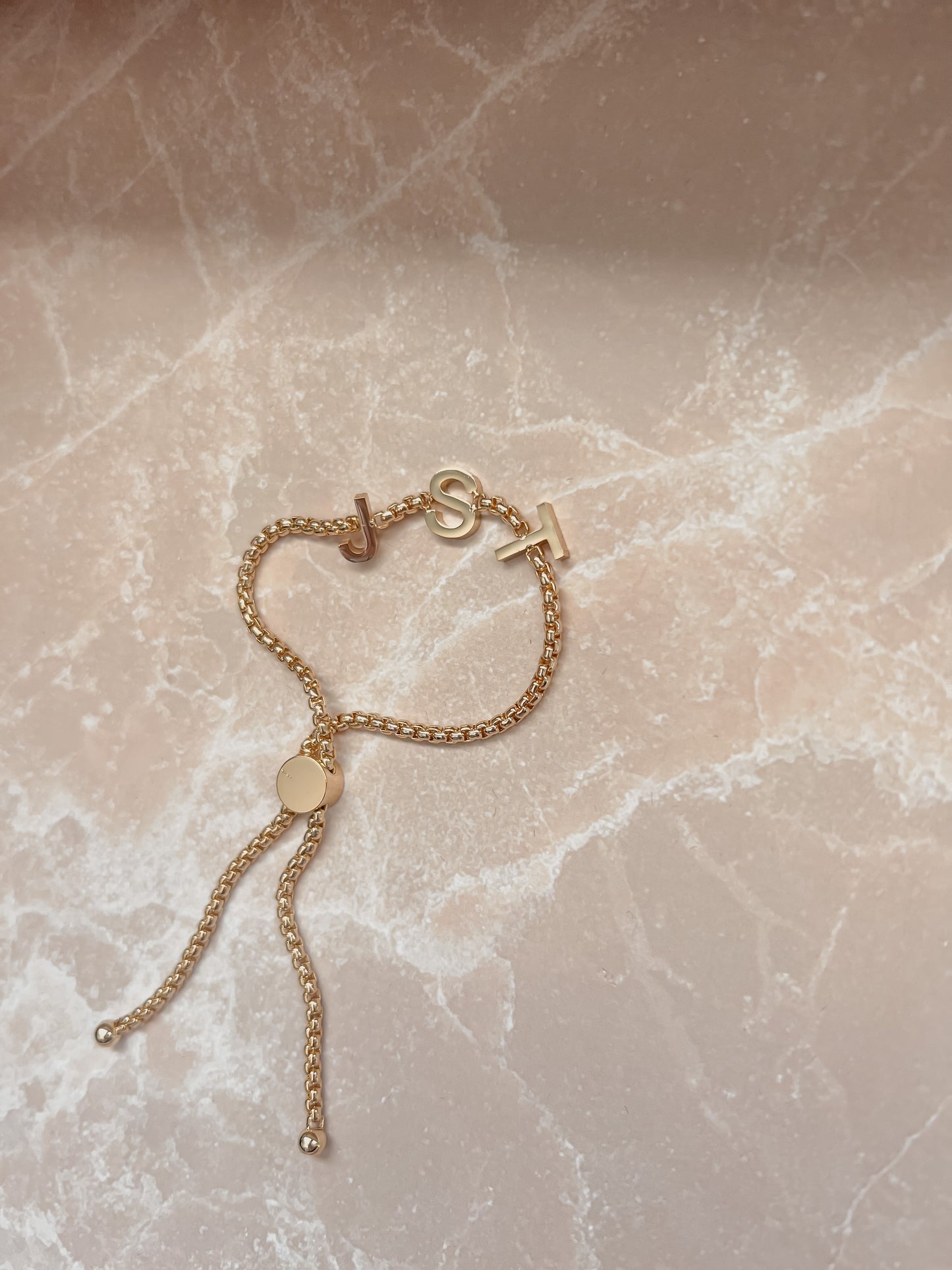 Personalised Slider Bracelet