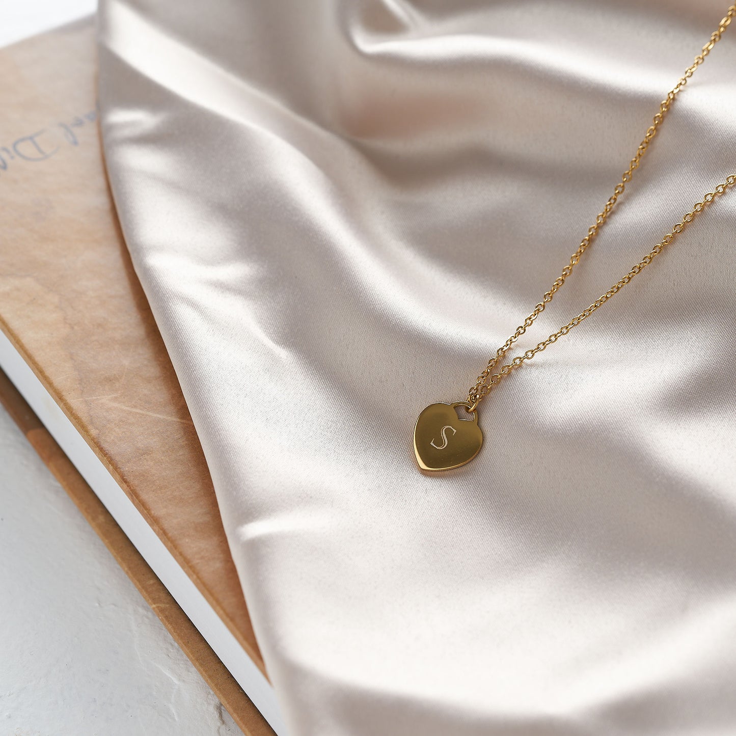 Engraved Heart Necklace