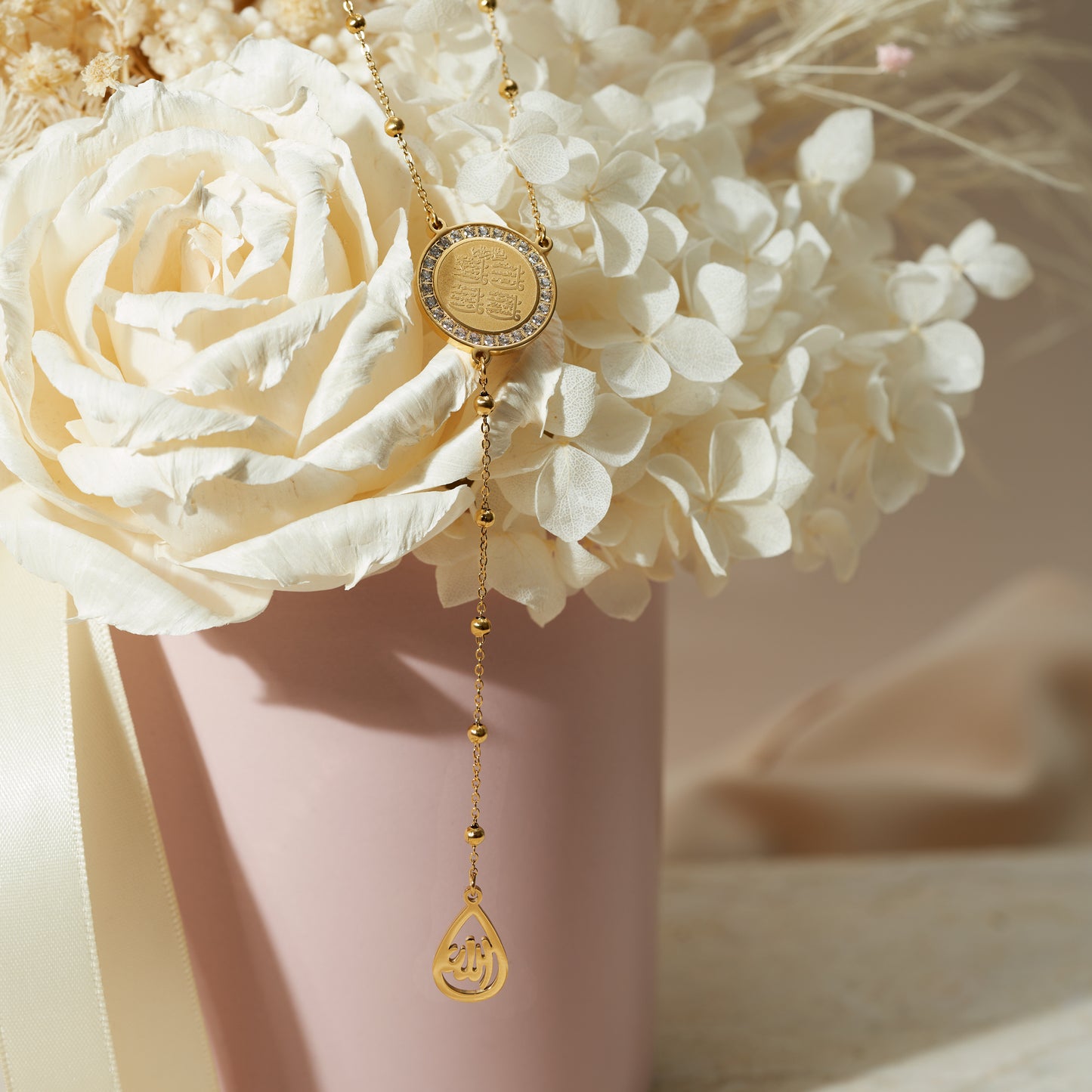 4 Qul Drop Necklace