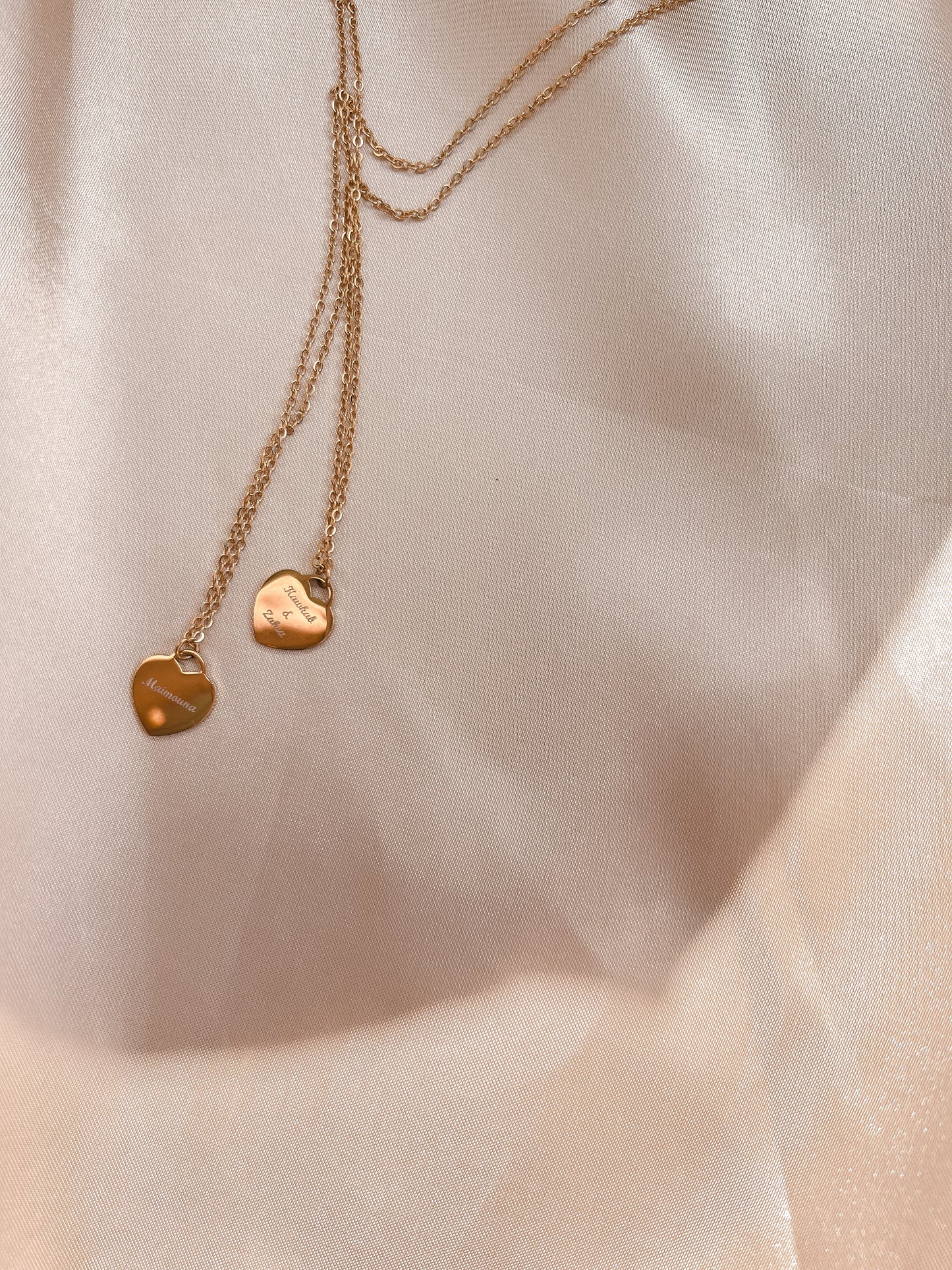 Engraved Heart Necklace
