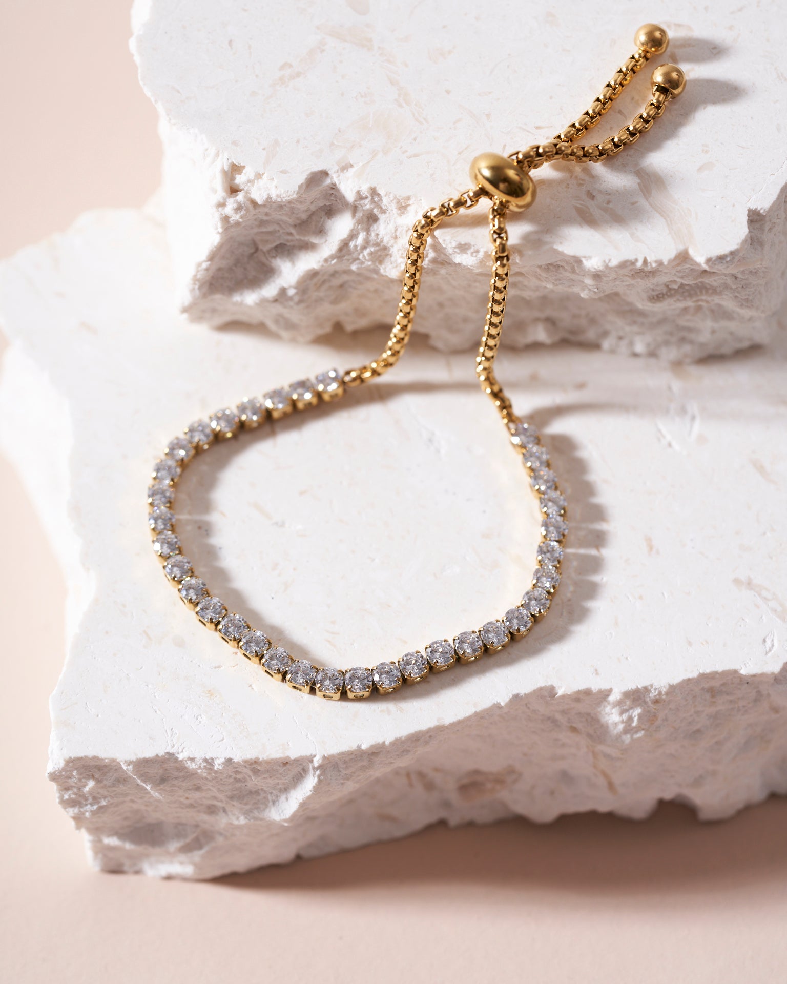 Tennis Slider Bracelet – Imanah Collection - Main Image