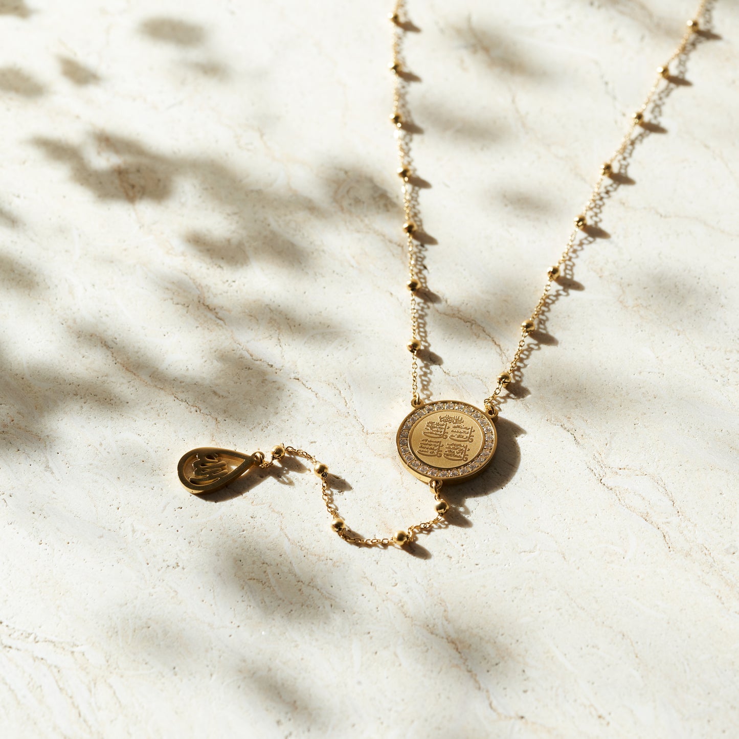 4 Qul Drop Necklace