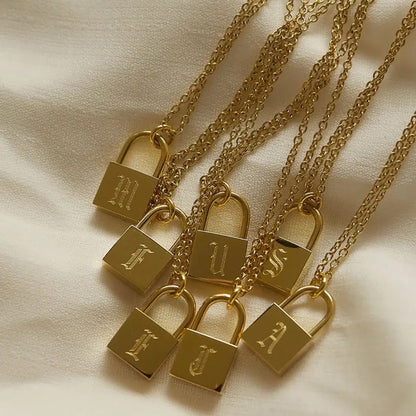 Personalised Lock Necklace