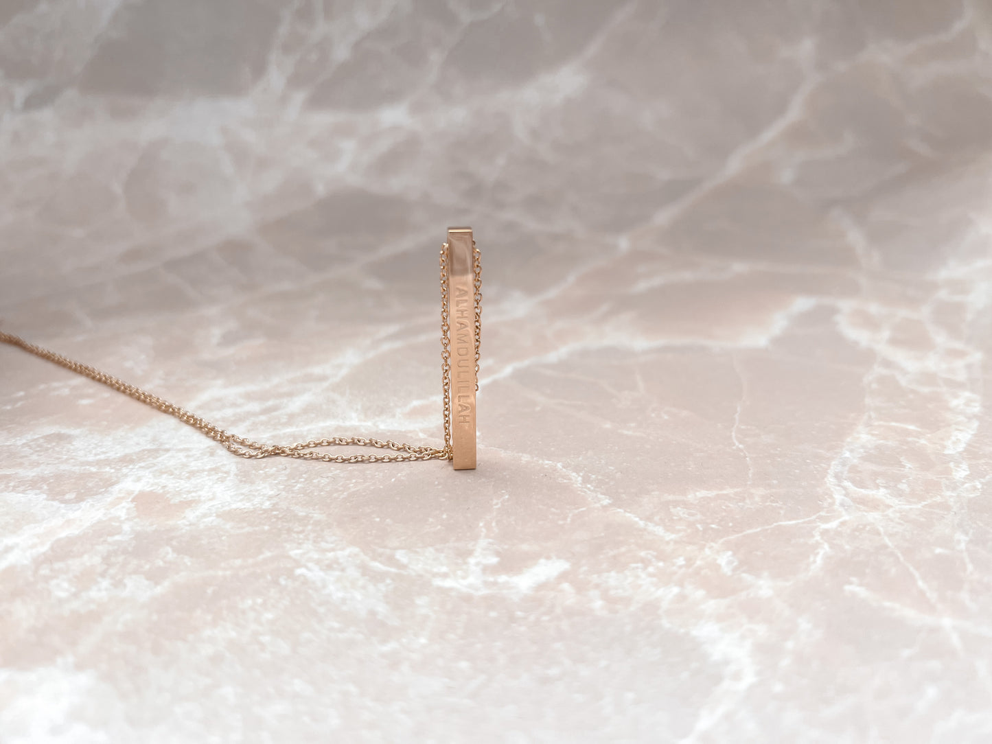 Alhamdulillah Bar Necklace